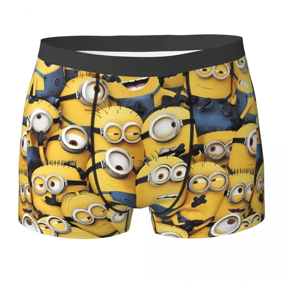 Minions Shorts Briefs Underwear Hot Sale Man Sexy Soft Boxer Shorts Custom Oversize Underpants