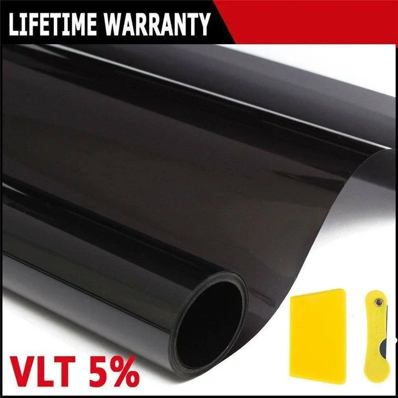 300CM Non tagliato Rotolo Finestra Tinta Pellicola Isolante Pellicola Polarizzata Finestra di Automobile Parasole per Auto UV Home Office Vetro