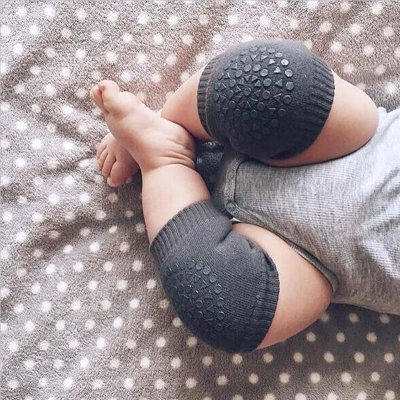Baby Knee Pads Crawling Safety Kids Crawling Elbow Cushion Baby Leg Warmers Infant Anti-Slip Knee Gaiters Protector for Children