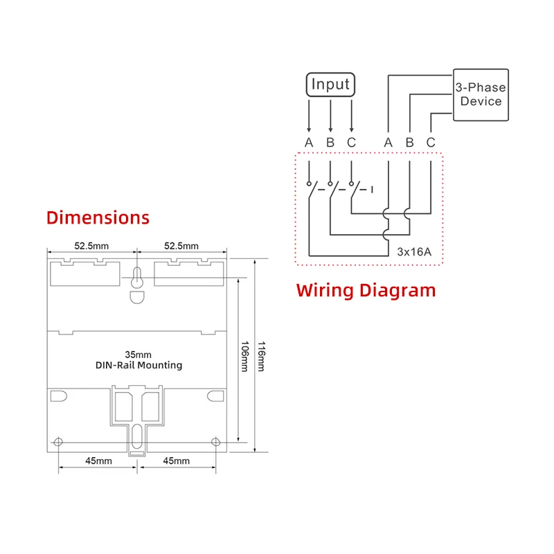 Free Shipping 380V Timer Switch Three phases Weekly 7 Days Programmable Digital Time Switch Relay Din Rail Timer Controller