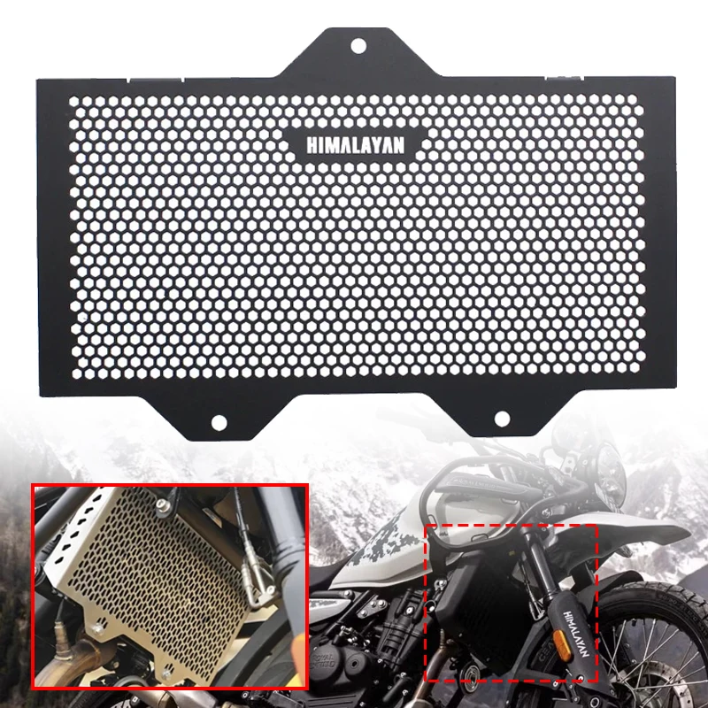 

HIMALAYAN 450 Aluminum Alloy Radiator Guards Motorcycle Accessories Engine Radiator Protective Cover Fit For Himalayan450 2024