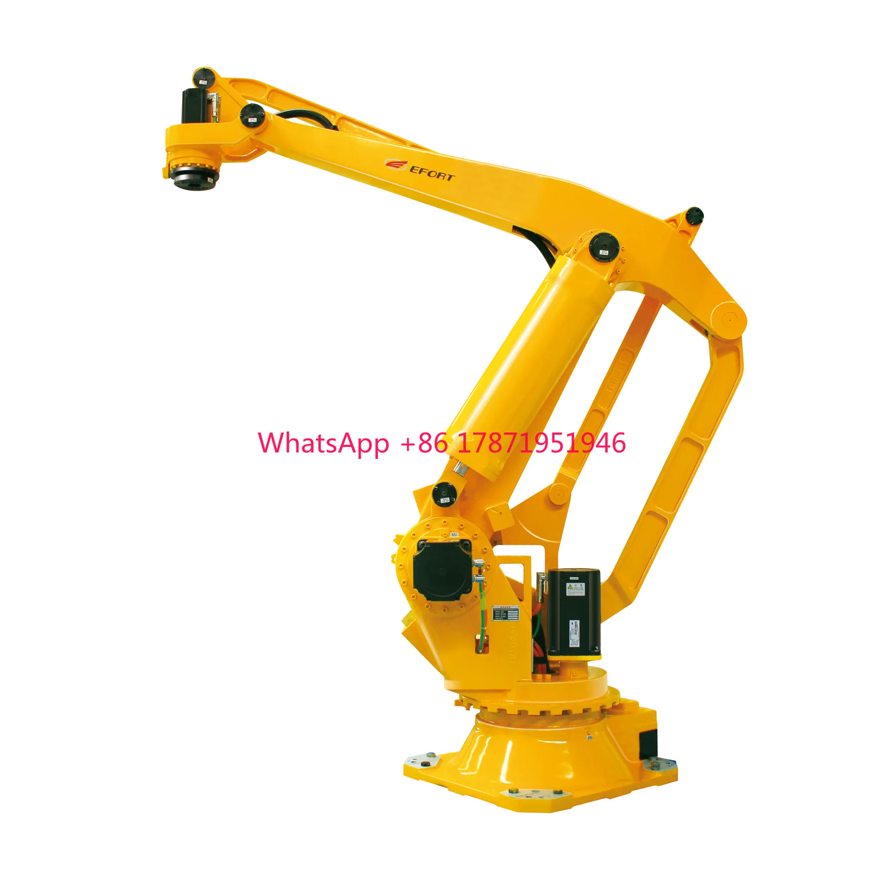 Fully automatic 4 axis industrial robot for handling material