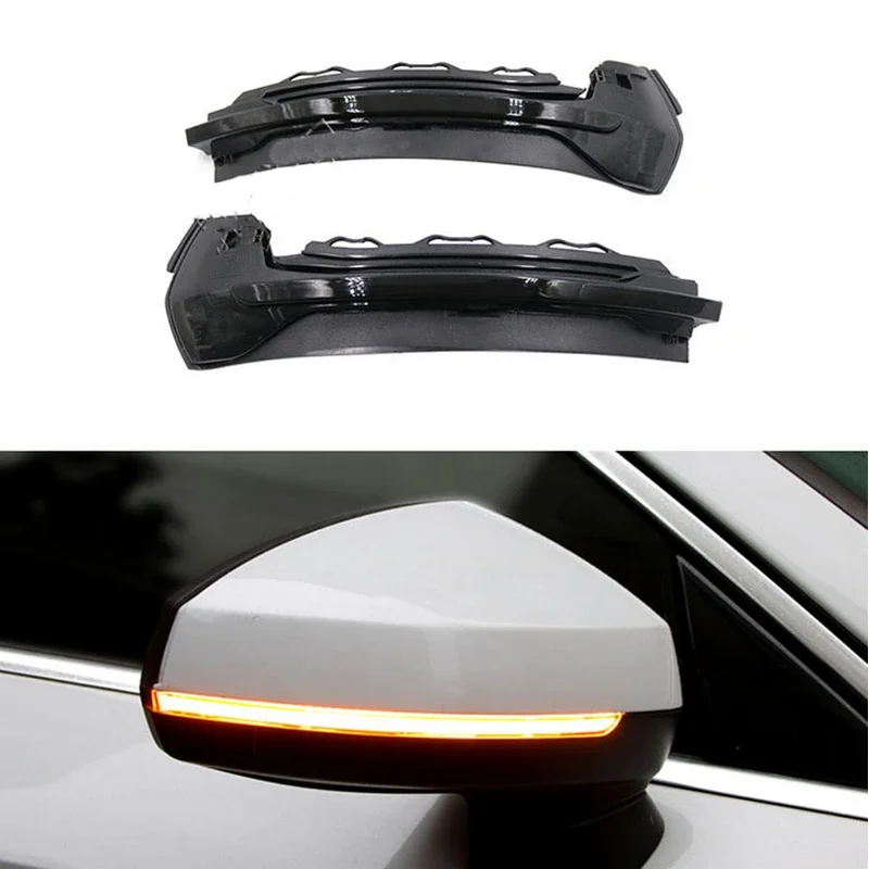 

2PCS Dynamic Turn Signal Blinker Sequential Side Mirror Indicator Light Lamp For Audi A3 S3 8V RS3 2014-2019 8VD949101 8VD949102