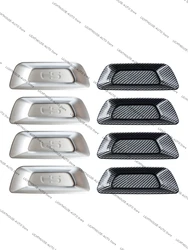 For Citroen C5 Car Inner Door Handle Storage Box Cover Interior Door Armrest Panel Trims Decoration