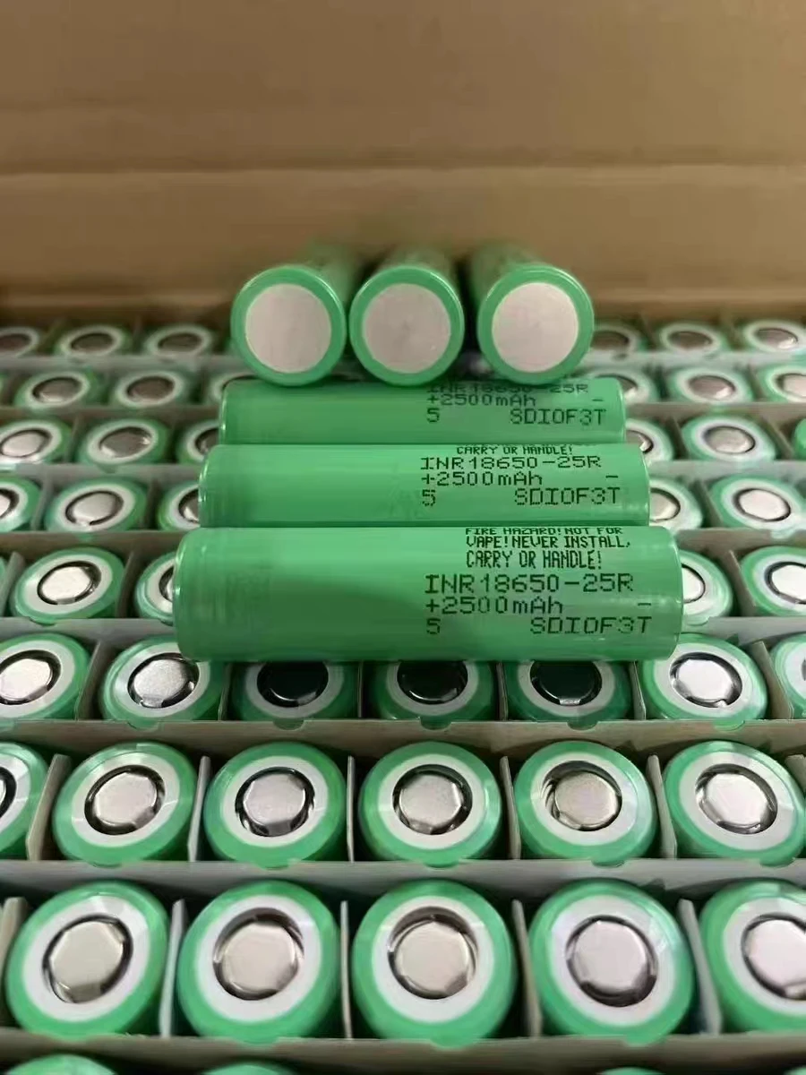 18650 25R 30Q 35E Rrechargeable Li-Ion Battery Cell for Samsung SDI 4pcs