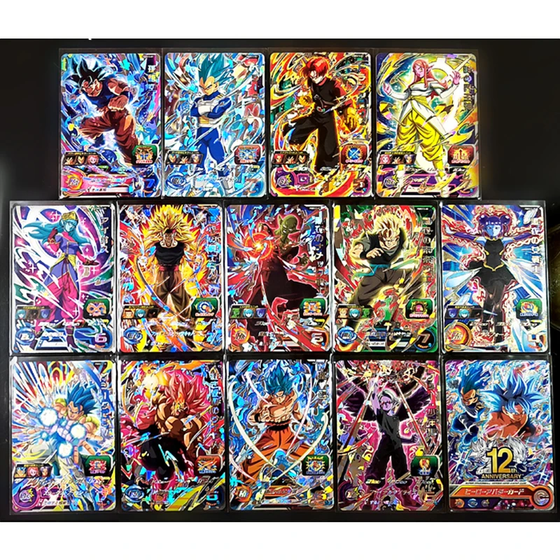 Dragon Ball Son Goku Bulma Frieza Piccolo anniversario edizione solo set di carte fatte in casa fai da te collezione regali di natale di compleanno