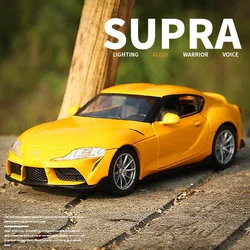 1:32 TOYOTA Supra GR Supercar Toy Alloy Car Diecasts & Toy Vehicles Car Model Miniature Scale Model Toys for Children A161