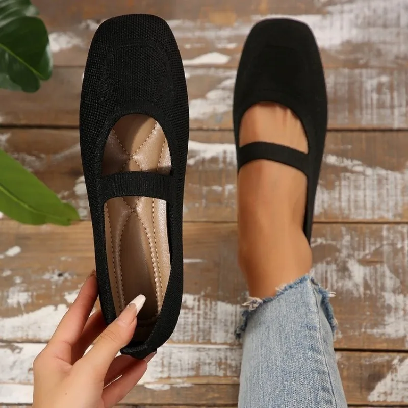 2025 Neue Modische Bequeme Mesh-Flachloafer Retro Atmungsaktive Lässige Damen Leichtgewichtige Flache Schuhe Zapatos De Mujer – Detail 5