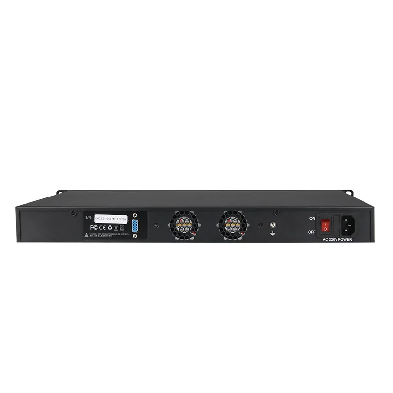 1U Rackmount Firewall Appliance intel Celeron 3965U/3865U 10x Gigabit Ethernet Network Server