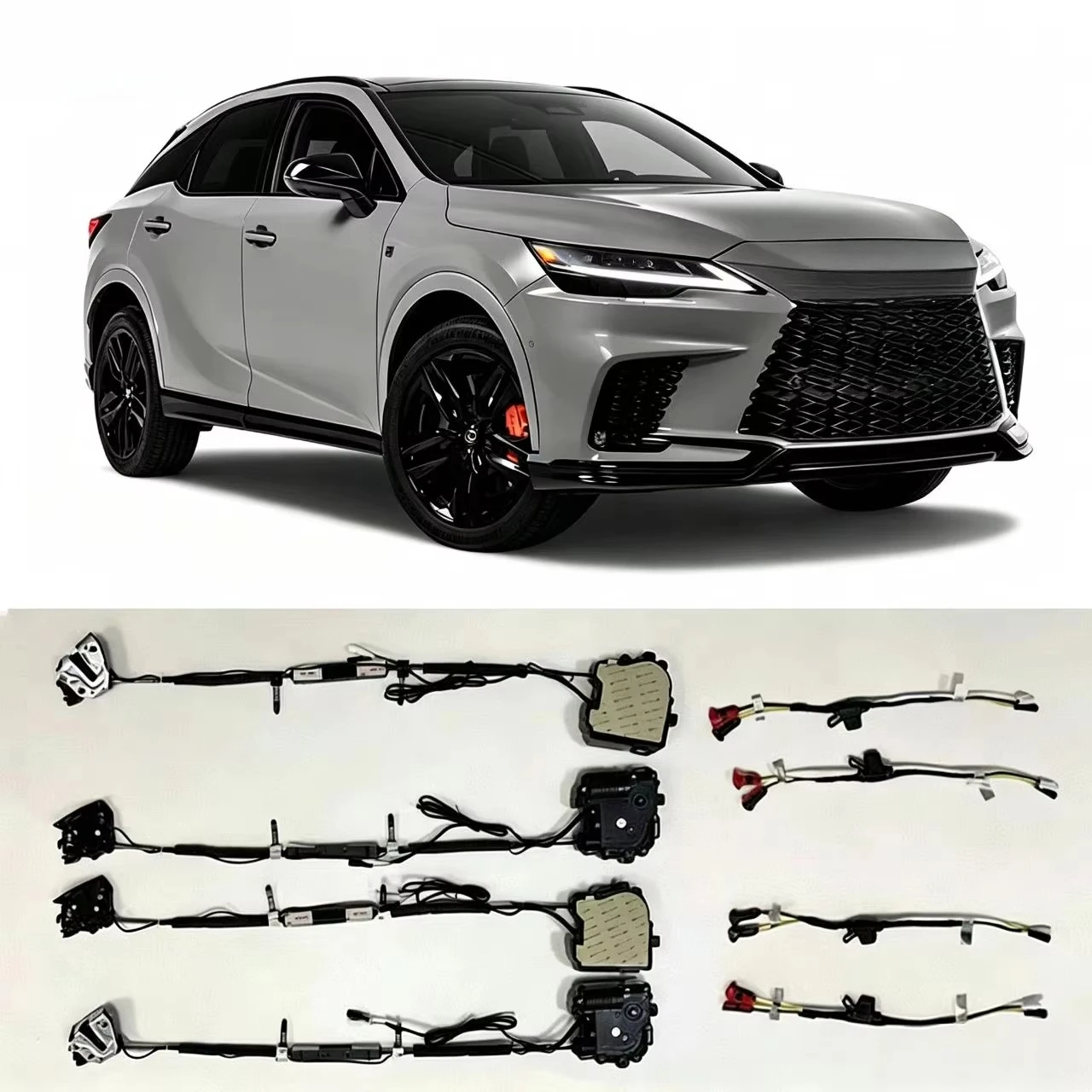 For Toyota Lexus RX/UX/LC/RZ/ES/IS/GS/CT/GX Car Electric Suction Doors, Soft-closing Doors, Automatic Door Locking, Spare Parts