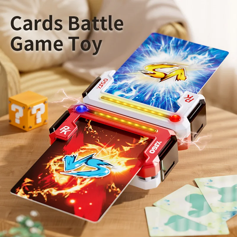 Card Against Fighter Children's Puzzle Toy Battle Card Combat Parent-Child Interactive Game Combat Sound Toys