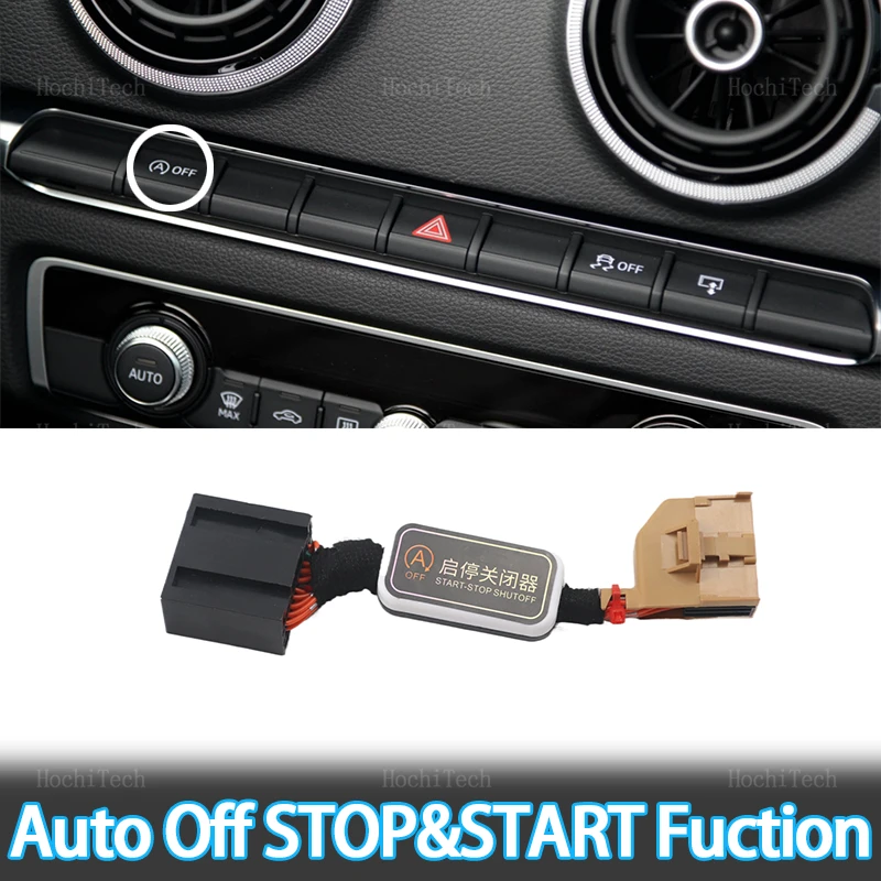 Automatic Stop Start Engine System Off Device Control Sensor Plug Stop Cancel For Audi A3 S3 RS3 8V 2013-2020