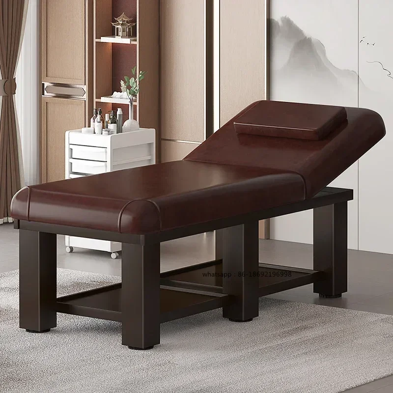 Professional Eyelashes Application Furniture Beauty Bed Curved Folding Massage Table for Spa Chair Portable Chiropractic Salon