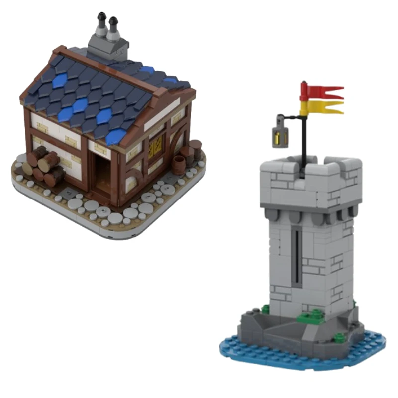 32 بقعة MOC-132152 154563 عرض الشارع العمارة تجميع الجسيمات الصغيرة اللبنات لغز لعبة نموذج طقم هدايا حلية #1