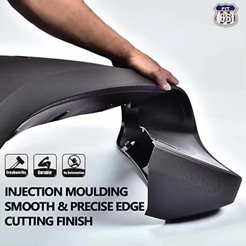 [Discounted Price, Hot Sale!]Fender Flares, Fit 07-13 Chevy Silverado 1500 (ONLY 5'8" Bed, NOT 6.5'/8' Bed, NOT Z71,Not  GMC Sie