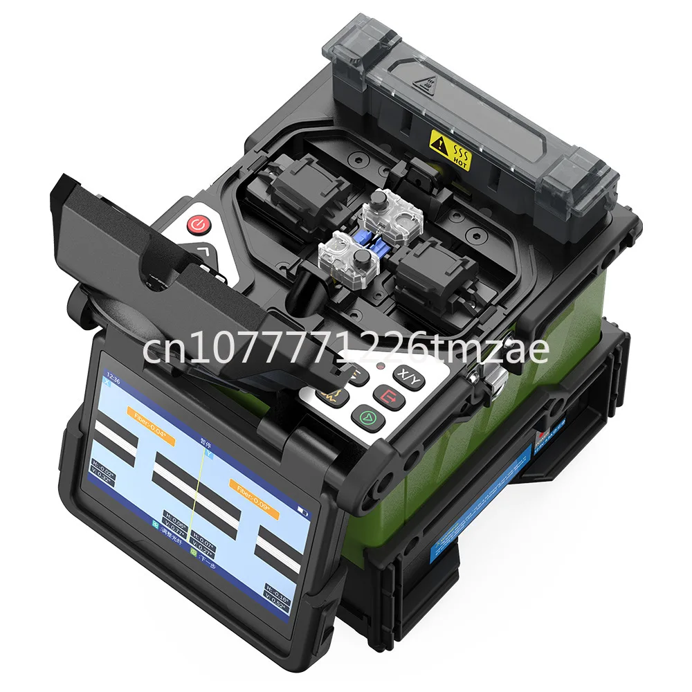 Fx39 Full-Automatic Optical Fiber Fusion Splicer Six-Motor Trunk Optical Fiber Fusion Splicer FTTx Home Installation Maintenance