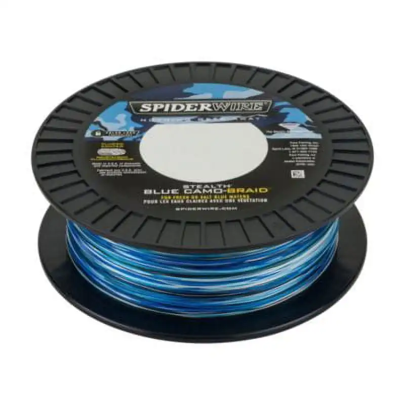 

Spiderwire Stealth ® Superline, Blue Camo, 65lb | 29.4kg Fishing Line