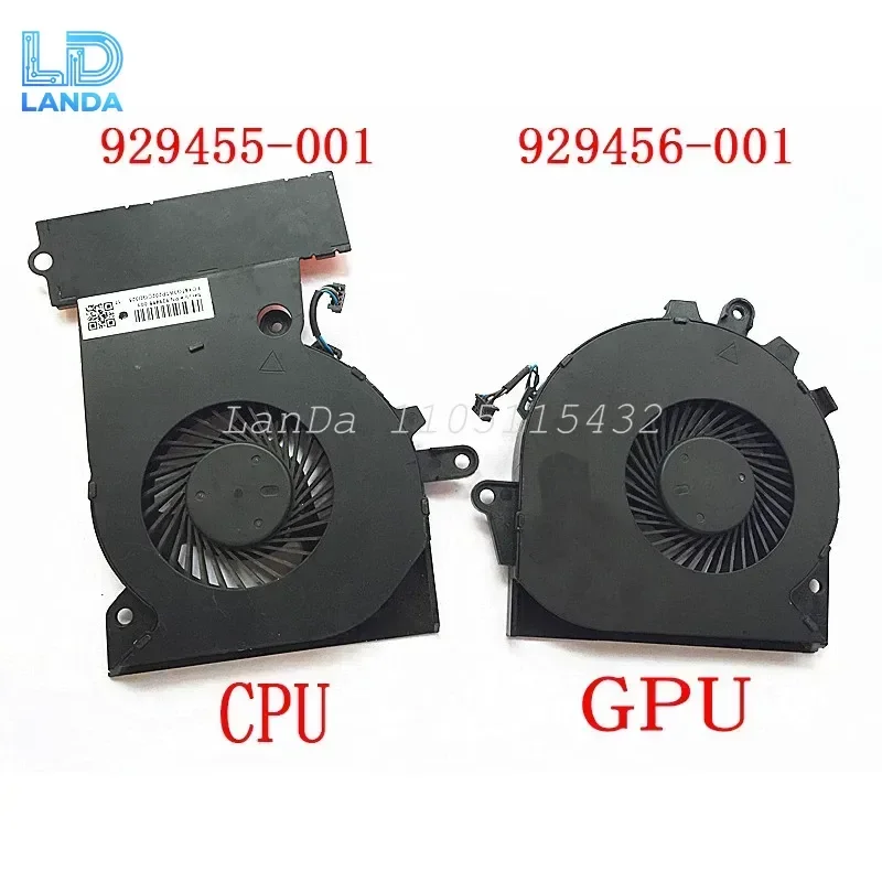 For HP HP Dark Night Shadow Genie 3rd Generation Pro TPN-Q194 15-CE 3plus Cooling Fan