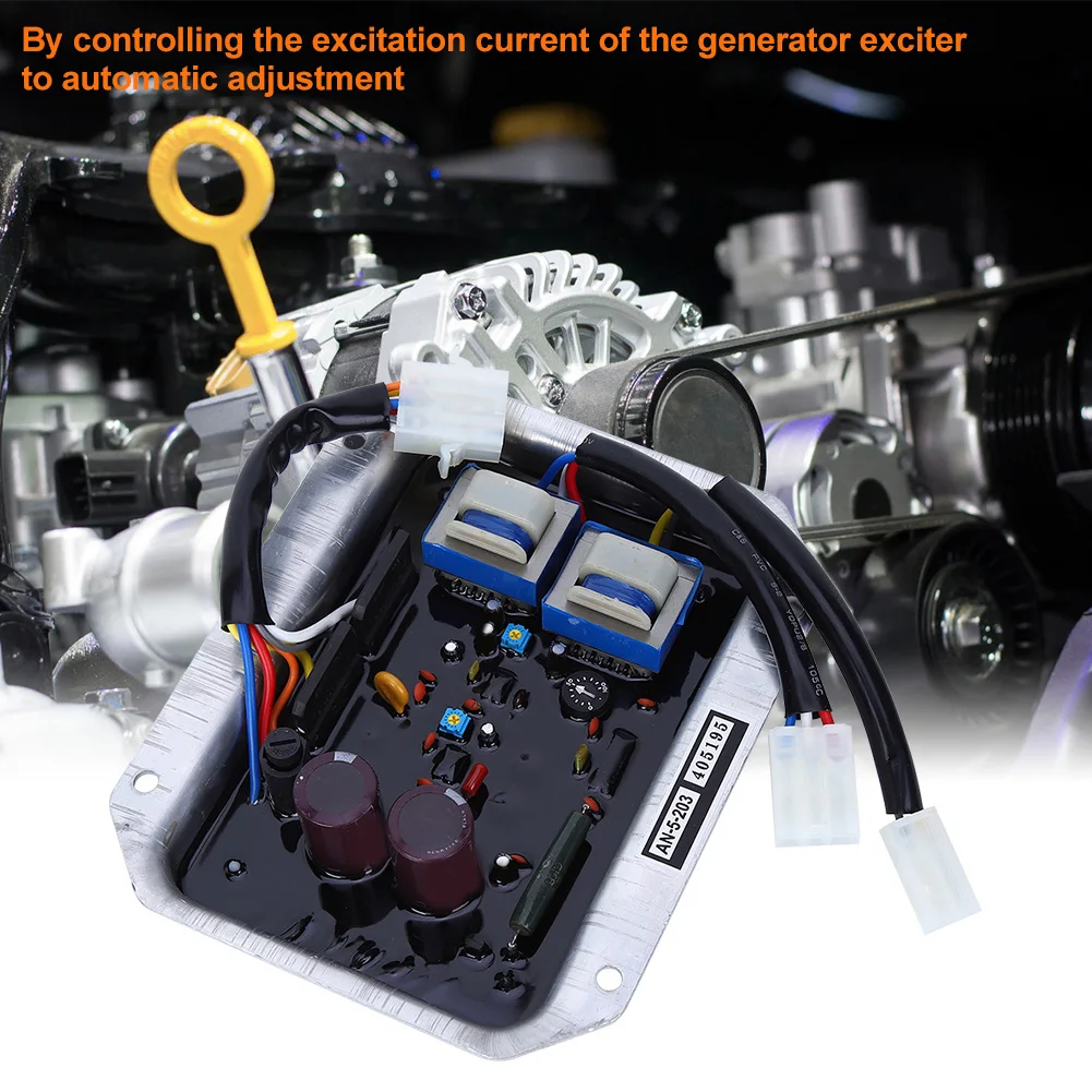 

Automatic Voltage Regulator Suitable for Generators AVR Electronic Component AN-5-203 Voltage Regulator Voltage Regulator Board
