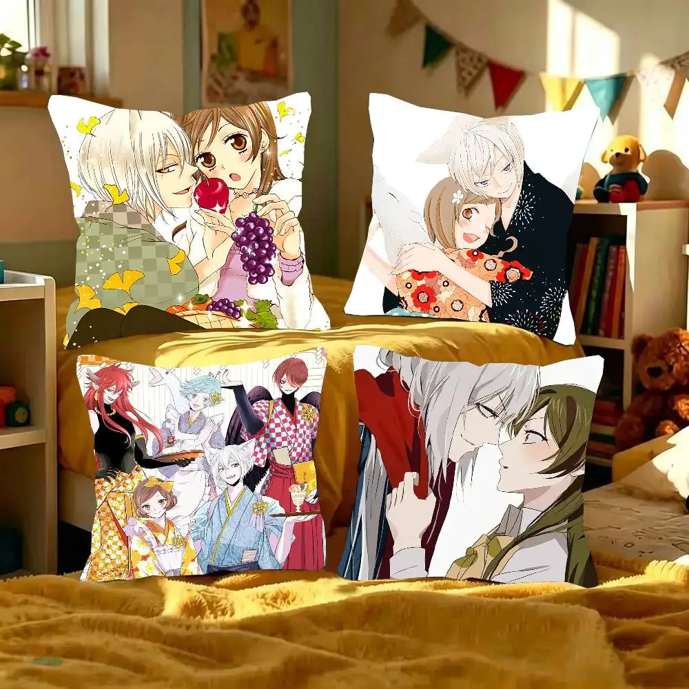 Kamisama Love Anime Pillow Case Fashion Square Pillowcase Bedroom Sofa Room Ins Decoration Leisure