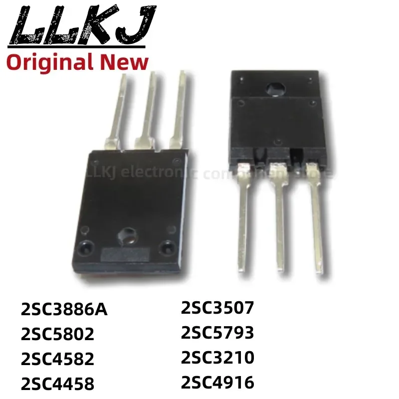 

1 шт. 2SC3886A 2SC5802 2SC4582 2SC4458 2SC3507 2SC5793 2SC3210 2SC4916 TO3PF MOS FET TO-3PF