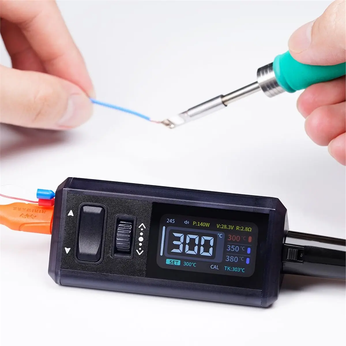 

TS1M MINI Soldering Station PD 3.1 28V 140W Compatible with T210 Handle Portable Digital Solder Iron Repair Tool