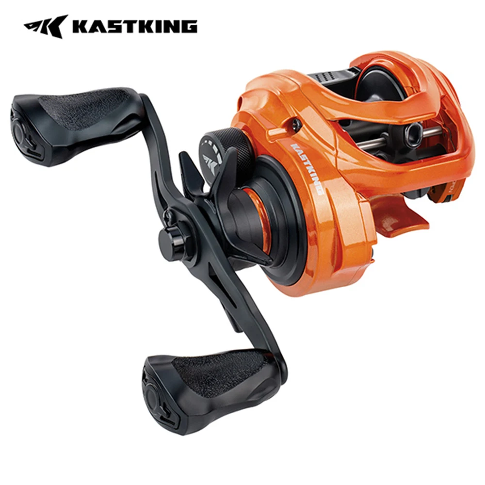 KastKing Lethal Blaze Baitcasting Angelrolle 7,3:1 Übersetzungsverhältnis Leichtgewicht 7KG Max Bremskraft Süßwasser & Küsten-Bass-Angelrolle
