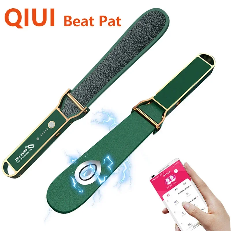 

QIUI APP Electric Shock Beat Pat Slave Bondage BDSM Flog Spanking Paddle Punishment Fetish Whip Adult Games Sex Toy for Couples