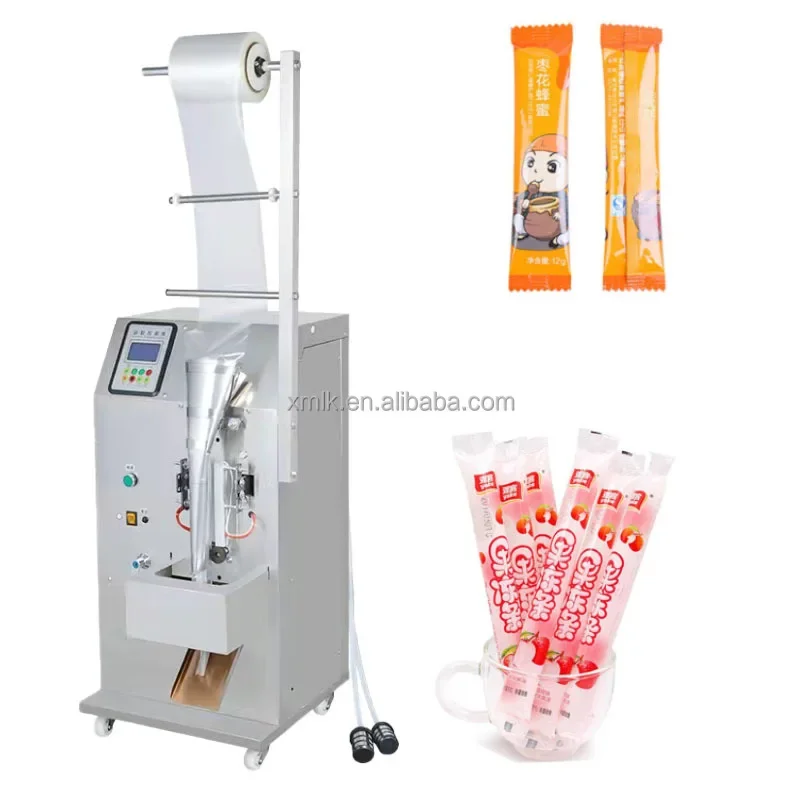Automatic ice pop lolly popsicle ice candy liquid packing machine machinery packing