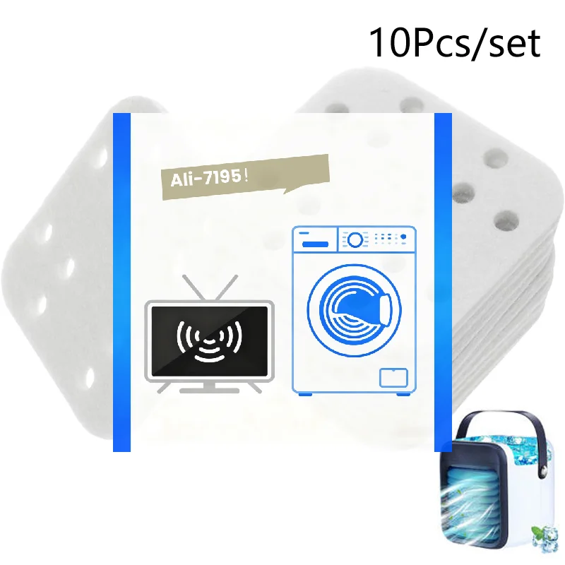10 Pcs Mineral Absorbent Pads Humidifier Filter Pad Descaling Pad For LV600HH LV600S Humidifier Accessories Durable