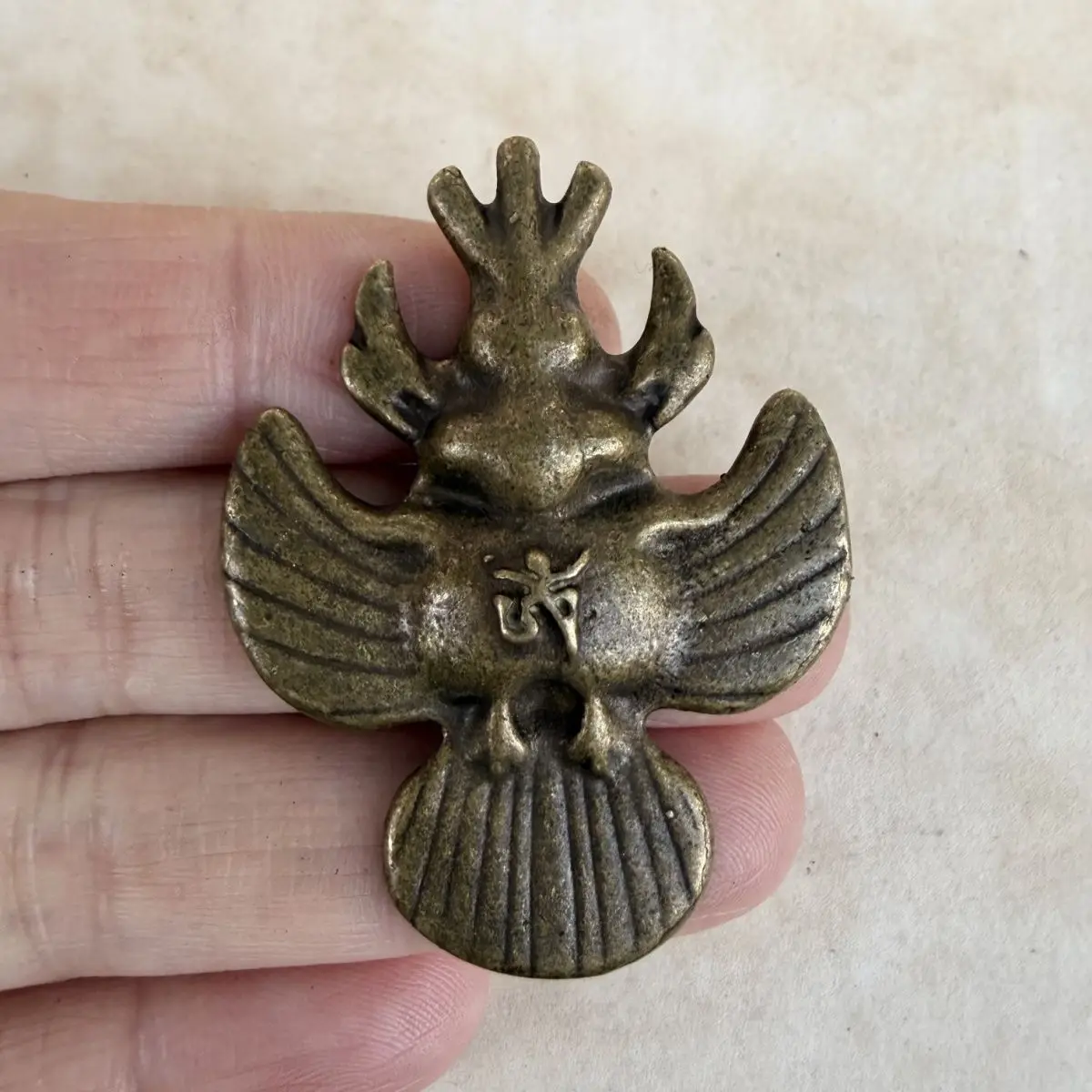 Tibetan dapeng bird god amulet Statue Sculpture Figurine Home Decoration