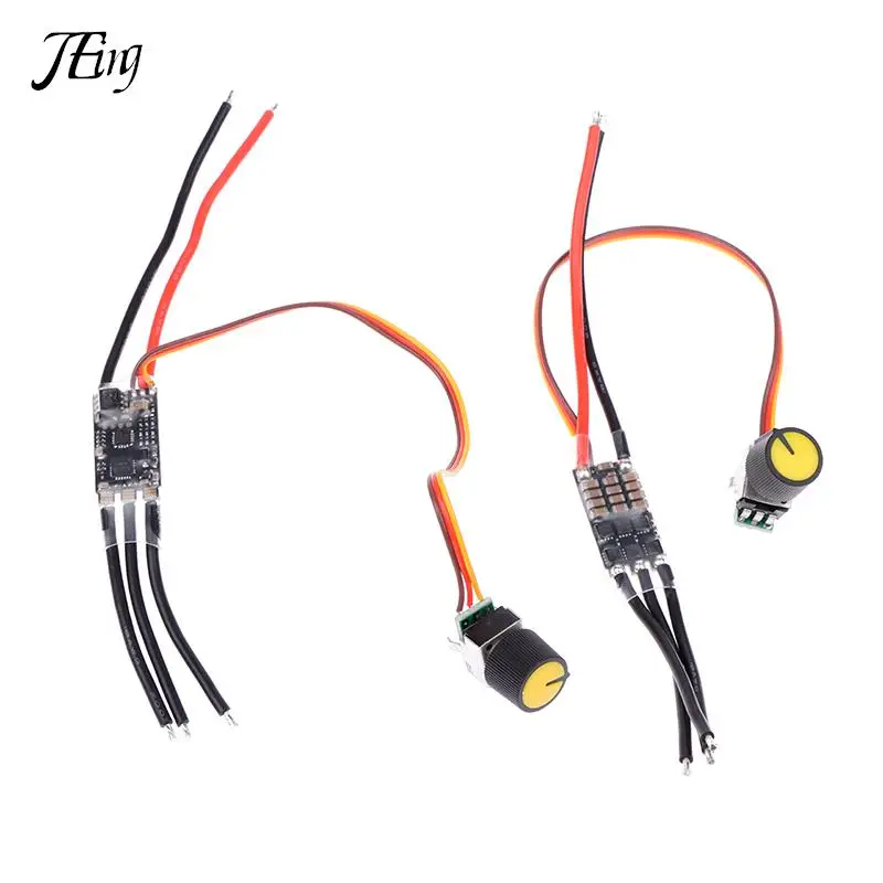 

DC 7-26V Three-phase Brushless Motor Driver DC Motor Drive Board Speed Controller Regulator With Potentiometer For LiPo 2-6S