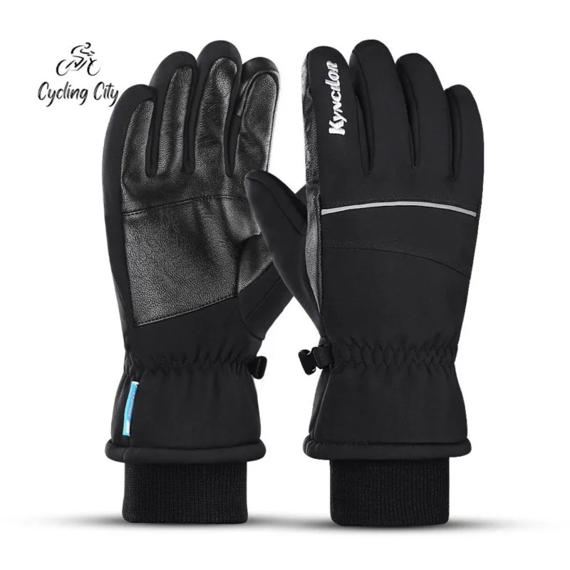 Cycling City Ski Gloves Windproof And Water Repellent Gloves Autumn And Winter Thickened Riding Gloves Touch Screen Ski Gloves