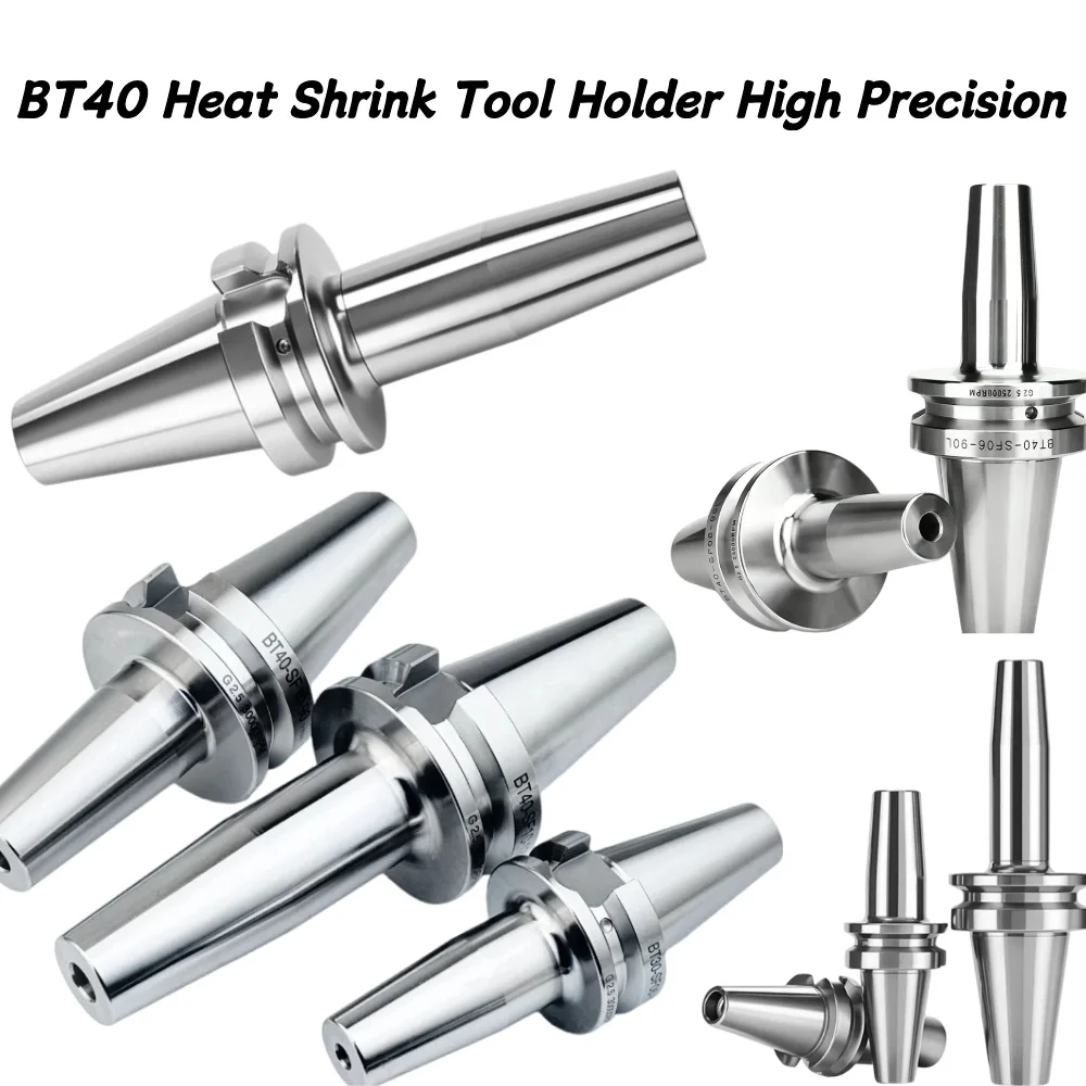 BT30 BT40 SF 3 4 5 6 8 10 12MM BT30 BT40 Heat Shrink Tool Holder High Precision 0.002 Heat Shrink Tool Holder Sintered