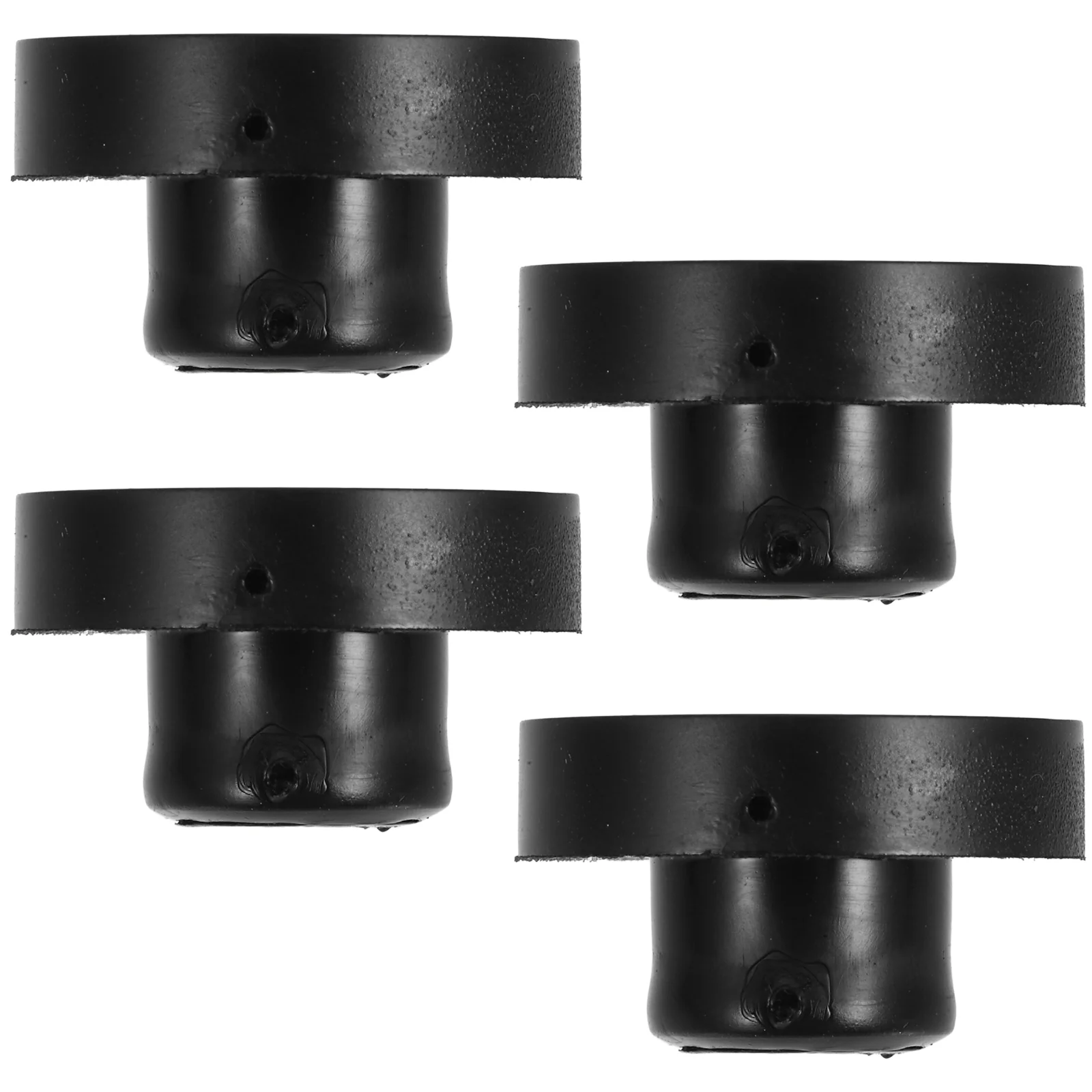 

4 Pcs Lawn Mower Fuel Tank Switch Rubber Bushing Generator Gas Grommet Carburetor Ride Stabilizer for Black Self Propelled