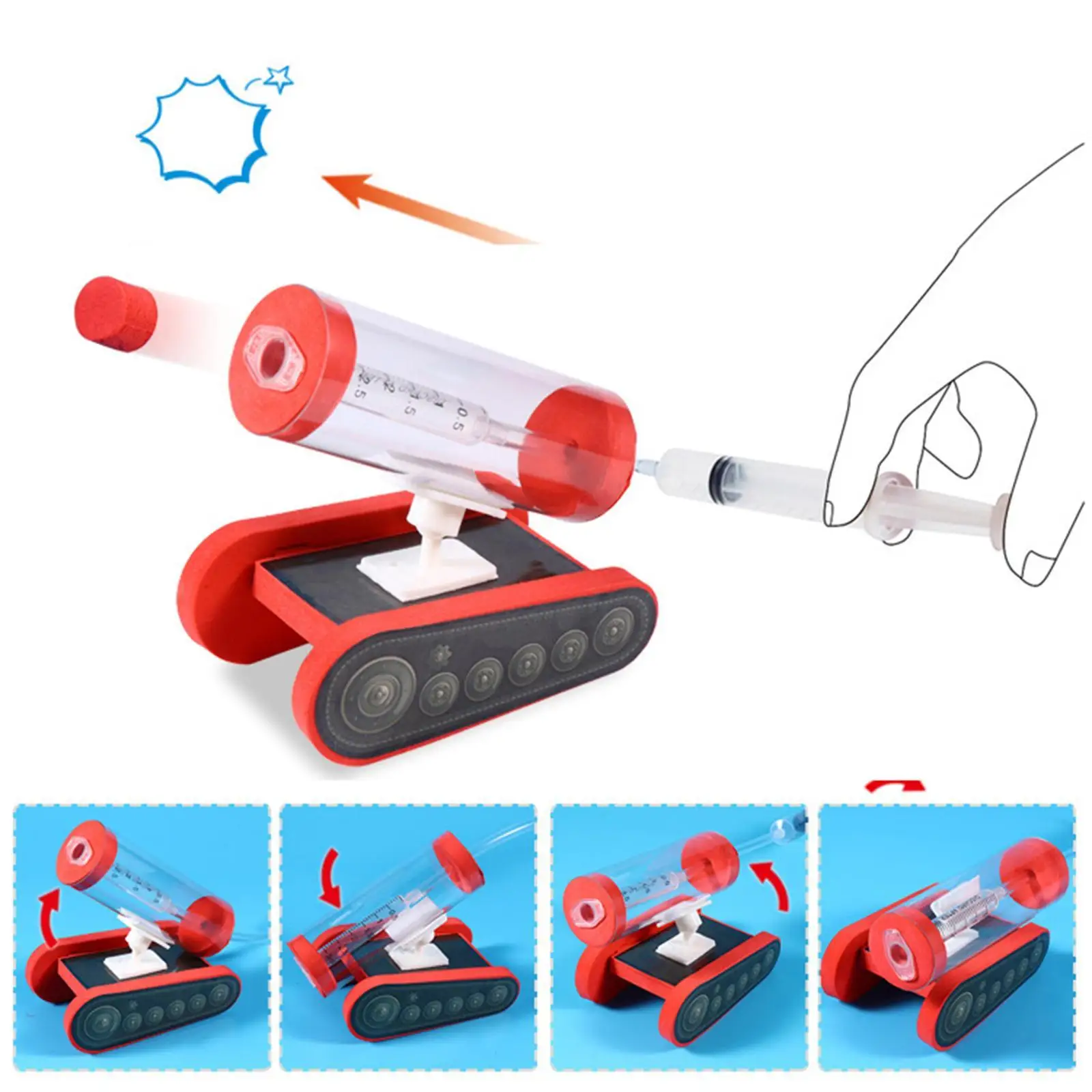 

Children Rocket Launcher Multipurpose Science Experiment for 8+ Random Color