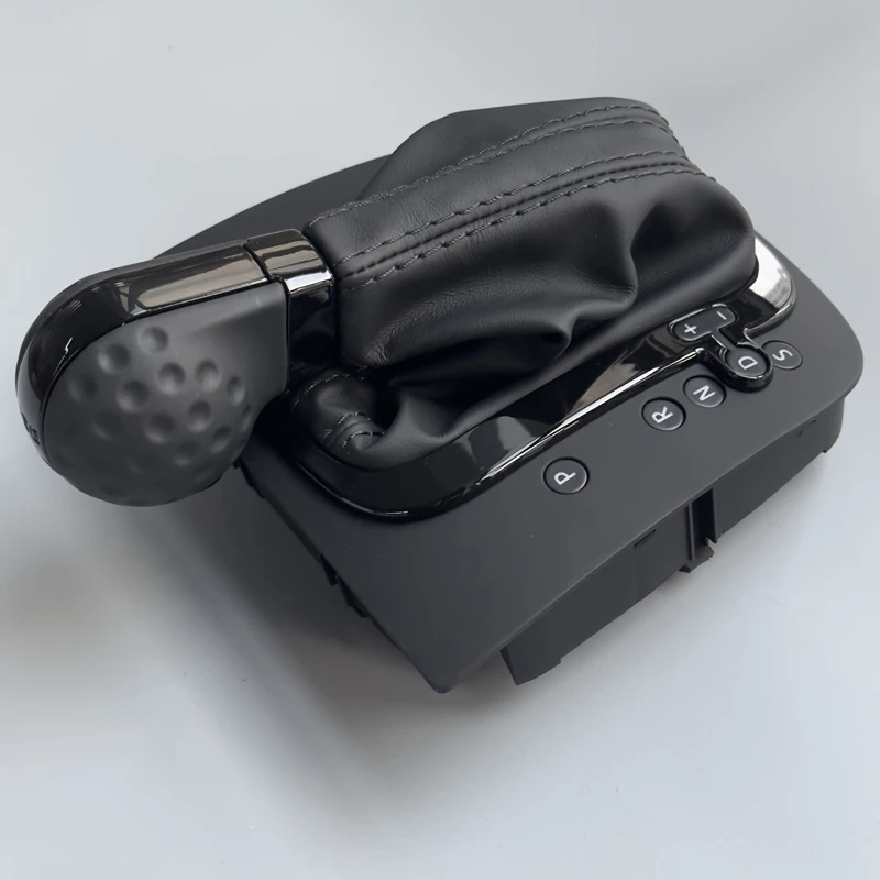 Кожаная черная линия сшивания AT DSG, ручка переключения передач, чехол для рычага переключения передач для Golf 6 Golf 5 MK6 MK5 GTI MK6 R32 scirocco