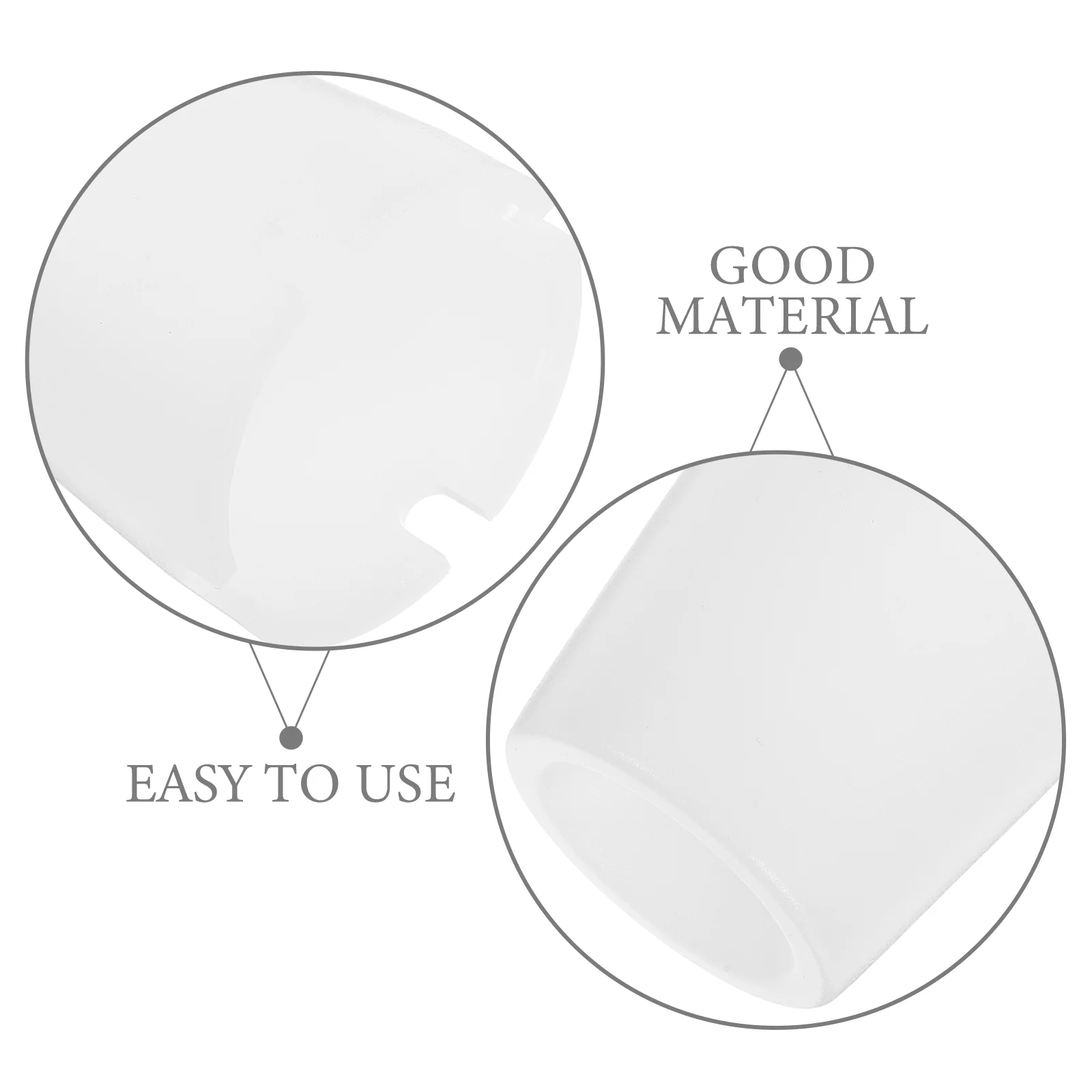 Zaklamp Soft Cover Leestent Accessoires Kampeerbenodigdheden Diffuser Plastic Witte Koepel Binnenverlichting