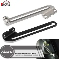 Motorbike Seat Stopper Tracks Parts Open Angle Increases Bracket For KYMCO Downtown 300i 350i XCITING 250 300 500 R250Fi 2018