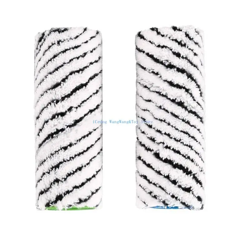MOLF Main Brush Compatible for FC3 FC5 FC7 Mopping Machine Sweeper Robot Vacuum Cleaner Roller Brush Home Cleaning Tool 1Pair