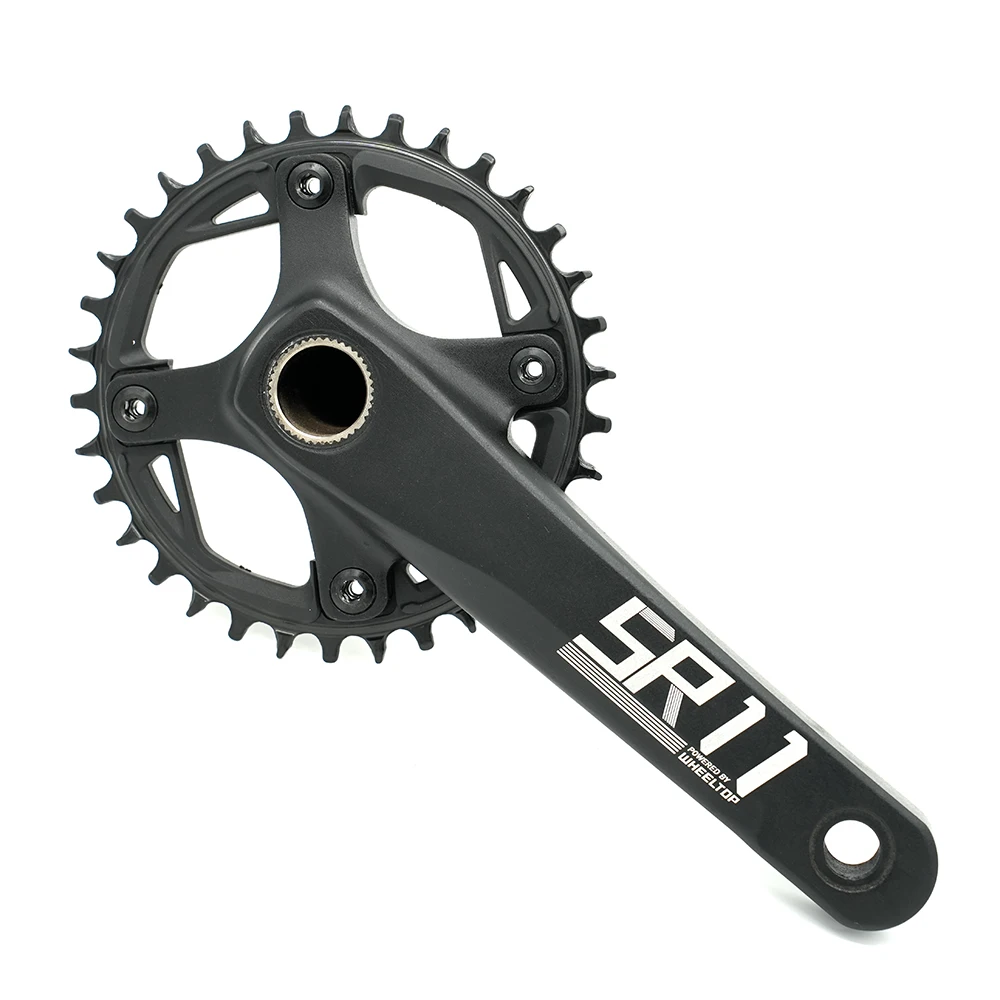 Promotion Price 2-Piece Aluminum Alloy Bicycle Crankset 36T Chainwheel For Road Bicycles