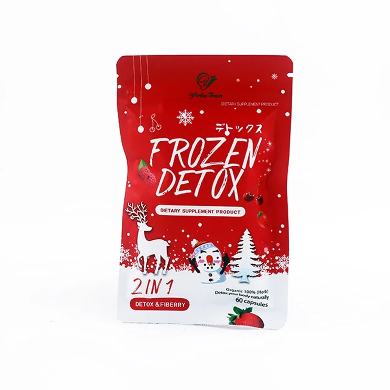 1 Pack of Frozen Detoxification Fiber 2ml Dietary Supplement Goodbye Body Anxiety Bucket Style Waist Thick Leg Health Food
