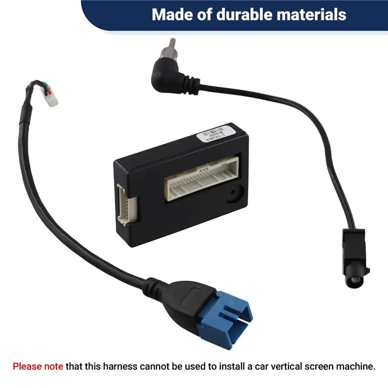 FEDI-16Pin Car Stereo Wire Harness Adapter Decoder Power Cable With Canbus Box For Dodge Journey Fiat