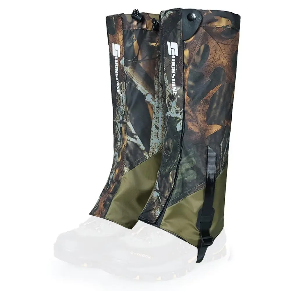 

Outdoor Camouflage Snowproof Waterproof Snow Boot Gaiters Legging Gaiter High Leg Cover for Hiking Walking Climbing Hunting