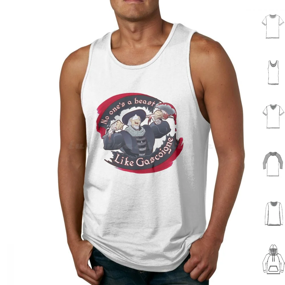 No One Gaston Lagaffe Movie Cartoon Couleur Big Ben Une Bête Comme Gascoigne Classique Tank Tops Print Cotton Cartoon