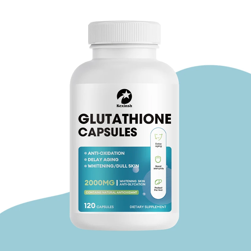 

Glutathione Capsule for Beauty Skin Health Supplement Anti-Oxidant Skin Whitening Care Vitamin Supplement