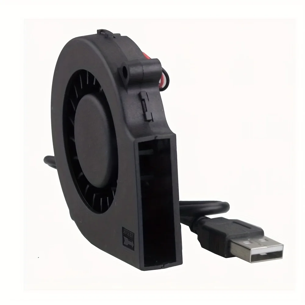 75mm USB Fan Cooling Turbo Blower Brushless 3D Printer 5015 7515 7525 7535 For Extruder DC Cooler Power Inverter Air Pump PC CPU image 5