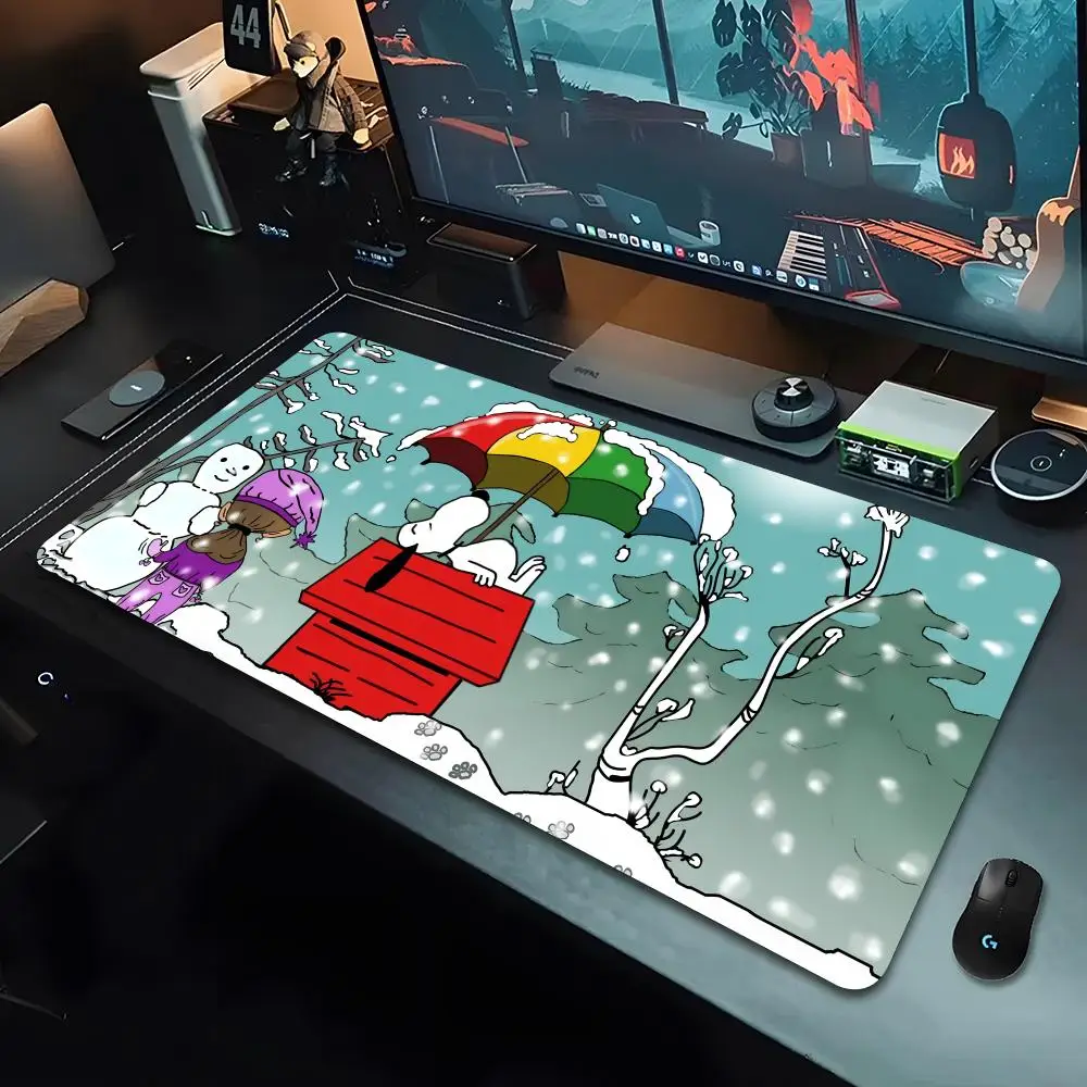 cartoon s-snoopys Mouse Pad Computer Accessories Gaming Mouse Pad INS Office Pads Pc Extended Carpet Large Game Mats