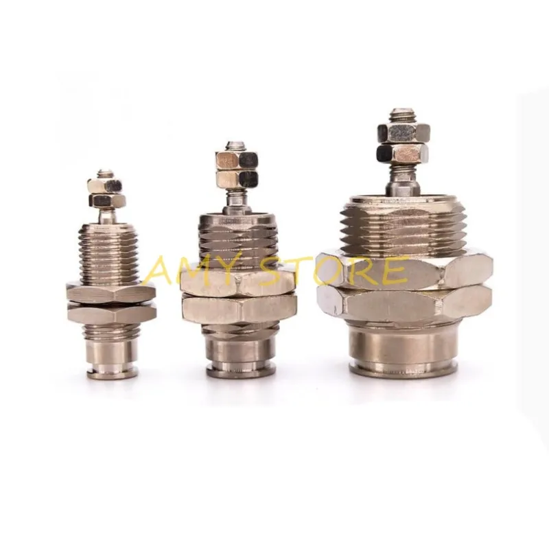 SMC Type CJPB Single Acting Spring Return CJPB6/10/15X5/10/15-B Micro Needle Pneumatic Threaded Cylinder