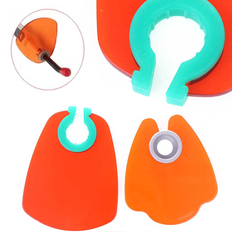 الاكريليك الأسنان الظل مجلس العين حامي فاصل لوحة عالية الجودة طب الأسنان مختبر ضوء علاج مصباح تصفية طبيب الأسنان عيادة أداة